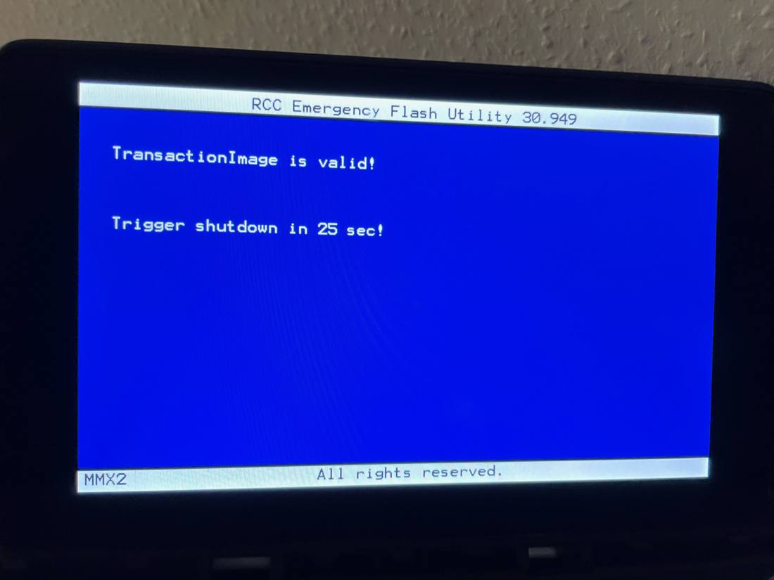 Notfallmodus: Emergency Flash Utility